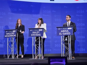 Democratic U.S. Senate candidates spar over AI data centers, AIPAC funding