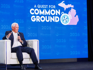 Pence talks about his relationship with Trump, ‘common ground’ at Mackinac Policy Conference