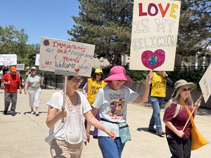 Faith leaders rally at Michigan Capitol to defend immigrants’ dignity and humanity