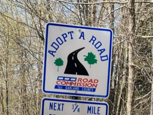 Oakland County road commission temporarily removes “Voices for Palestinians” Adopt-A-Road sign
