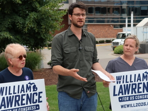 Lawrence faults Barrett over Medicaid cuts, renews Medicare for All push