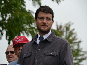 Meet the Michigan climate candidate on Trump’s radar