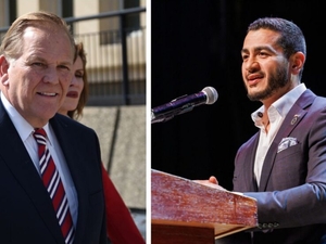 Rogers, El-Sayed outline differing approaches to tariffs and AI during Detroit Economic Club forum