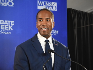 Democrats ask TV stations to take down James ad amid campaign finance allegations