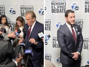 Rogers, El-Sayed clash over Iran, healthcare and Muslim Brotherhood during second debate