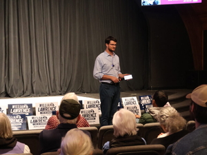 Calling into Lawrence town hall, Bernie Sanders offers support for swing district candidate