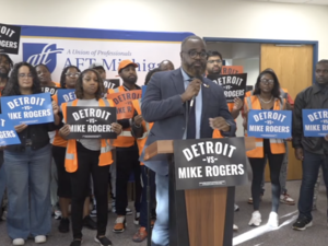 Detroit Democrats challenge Mike Rogers’ touted gains with Black voters in US Senate race