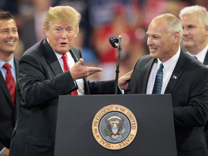 Nick Shirley, U.S. Rep. Pete Stauber’s guest at State of the Union, shows who he is