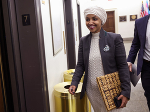 Rep. Ilhan Omar raises questions about undercover ICE agent at town hall