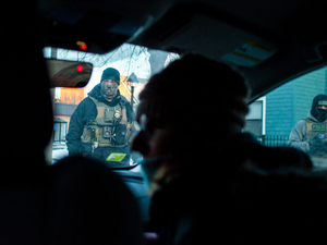In the car with the Minneapolis community patrols working to disrupt ICE operations