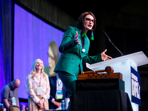 Peggy Flanagan wins DFL endorsement for U.S. Senate seat
