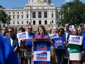 Angie Craig abandons Democratic party endorsement in Senate bid, looks straight to primary
