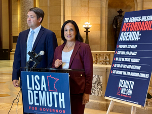 Demuth plans to cut $1 billion from Minnesota’s budget, refrains from denouncing tariffs