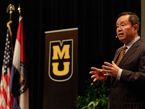 University of Missouri president says he cut student groups’ funding ‘to protect the institution’