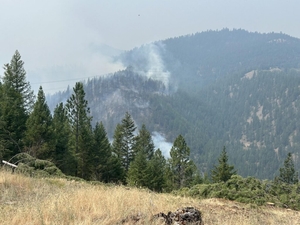Smoky skies as state fire activity increases