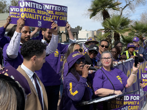 Caregivers living ‘paycheck to paycheck’ as contract negotiations stall with home care agency 