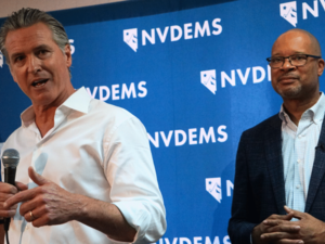 Newsom stumps for Ford and Horsford
