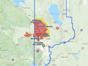 Lombardo declares state of emergency for Washoe fires