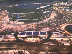 Stadium’s blingy entrance will be new, but making the public pay for it is the same old