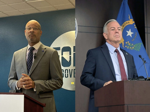 Ford seeks to upset Lombardo, become Nevada’s first Black governor 