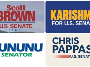 U.S. Senate: Here’s what separates Manzur and Pappas, Brown and Sununu
