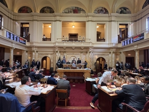 NJ Senate approves penalties for political violence