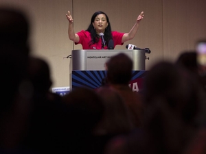 Analilia Mejia, Joe Hathaway to return to campaign trail as regular primary nears