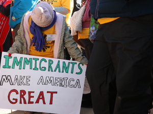 Hundreds rally against immigrant detention in New Mexico