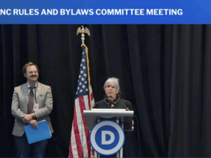 NM governor, Democratic leaders make case to national party for earlier 2028 presidential primary