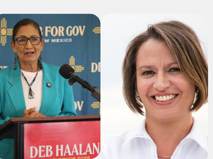 Dem NM governor nominee Deb Haaland endorses Land Commissioner Garcia Richard as running mate