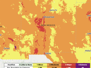 New Mexico health officials issue warning ahead of hot weekend