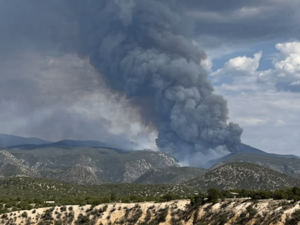 New Mexico health officials warn of smoke impacts as Frijoles Fire grows to more than 3,000 acres