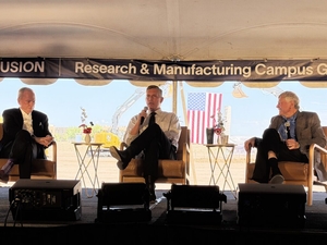 US Sen. Heinrich joins former Google CEO to tout clean energy at Pacific Fusion’s NM groundbreaking