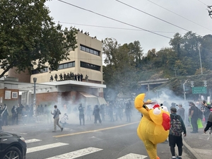 Appeals court won’t revisit tear gas limits sought by residents near Portland ICE facility