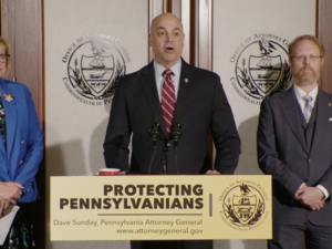 Pennsylvania AG Dave Sunday is suing another social media platform alleging harm to kids