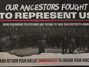 Civil rights imagery in anti-redistricting mailers draws outrage in Virginia