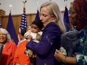 Spanberger signs ‘Momnibus’ bills as abortion opponents hit the streets in Virginia March for Life