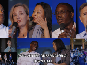 Democratic candidates in gubernatorial primary discuss data centers