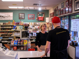 Sen. Tammy Baldwin tours Madison-area Italian grocer to highlight small business struggles
