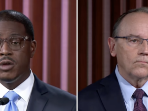 Crowley, Tiffany meet for gubernatorial campaign’s sole debate