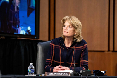 U.S. Sen. Lisa Murkowski was reelected during Alaska's first use of the RCV-plus-Final-Four system in 2022.&nbsp;(Photo by Anna Moneymaker-Pool/Getty Images)