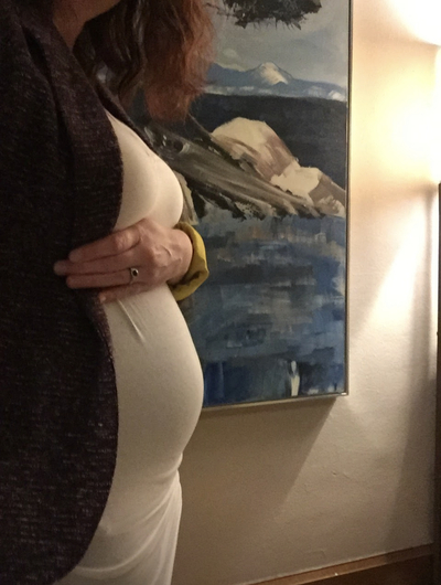 Jennifer Vollstedt was 16 weeks pregnant when it was confirmed that her fetus had a triploidy, a rare condition that almost always ends in miscarriage or stillbirth. (Courtesy Jenn Vollstedt)