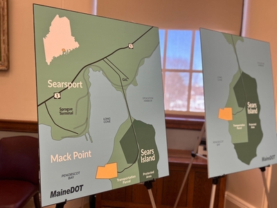 Sears Island in Penobscot Bay to house Maine’s new offshore wind port