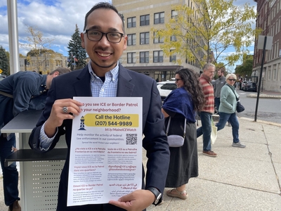 Maine immigrant rights groups launch statewide ICE watch hotline