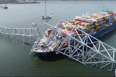 Brown announces ‘settlement in principle’ with ship owner in Key Bridge collapse lawsuit