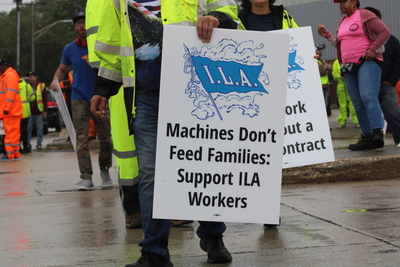 Strike shuts down Port of Baltimore, just months after its reopening