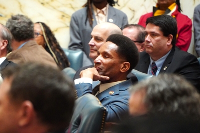 Moore launches wide-ranging State of the State address with push for redistricting