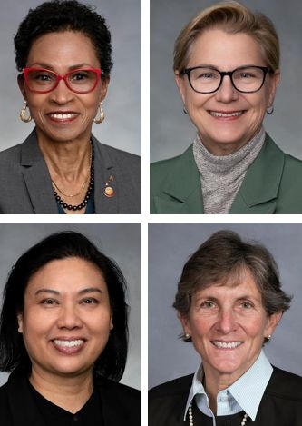 Reps. Renée Price, Deb Butler, Maria Cervania, and Pricey Harrison