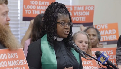 Bishop William Barber, NC faith leaders call for ‘conspicuous courage’ to combat voter confusion