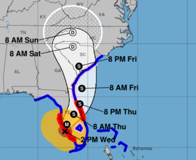 As Ian churns SW FL communities, Gov. DeSantis warns to expect long recovery